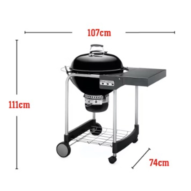 Vendita online Barbecue Perfomer GBS Ø 57 cm. BLACK